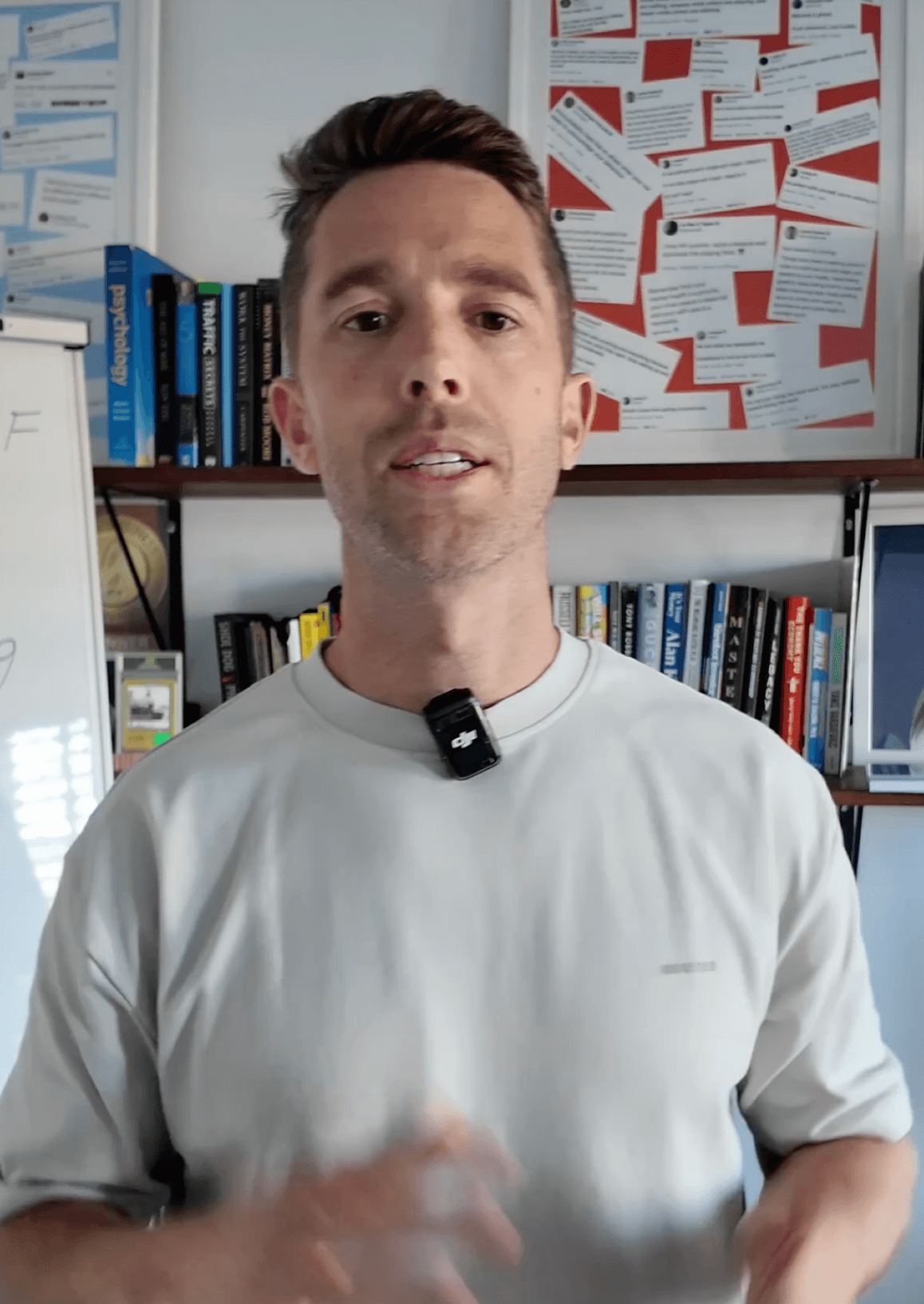 Video testimonial thumbnail