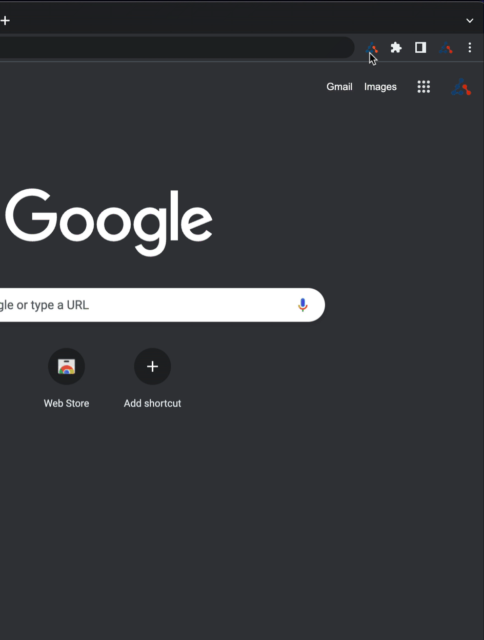 Screenshot of Astalty for Chrome