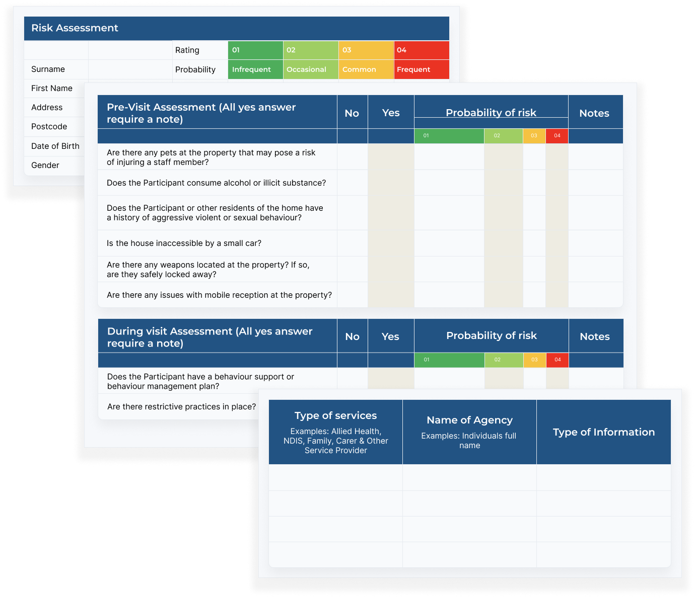 A preview of Astalty document packs