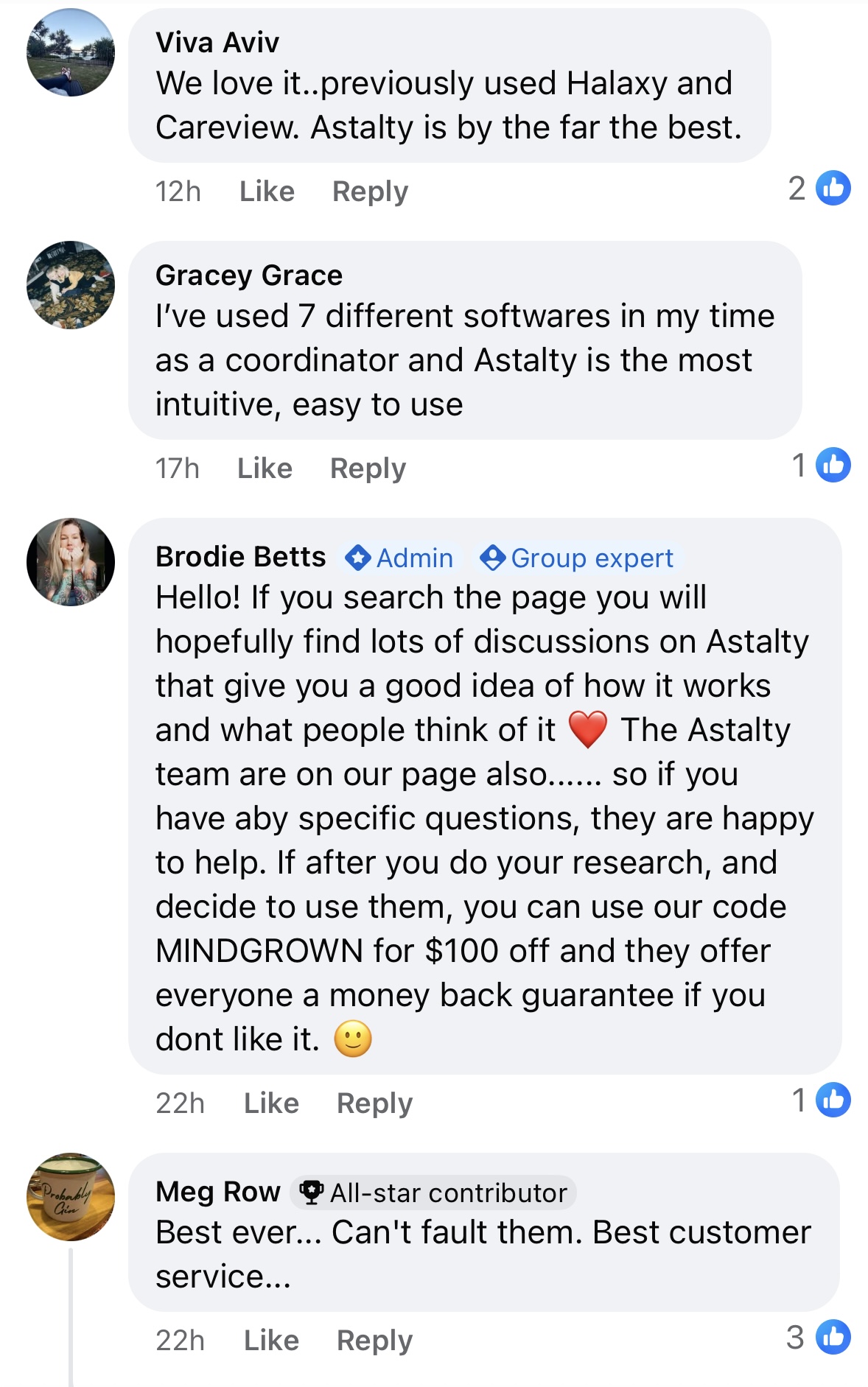 Social media screenshot 4