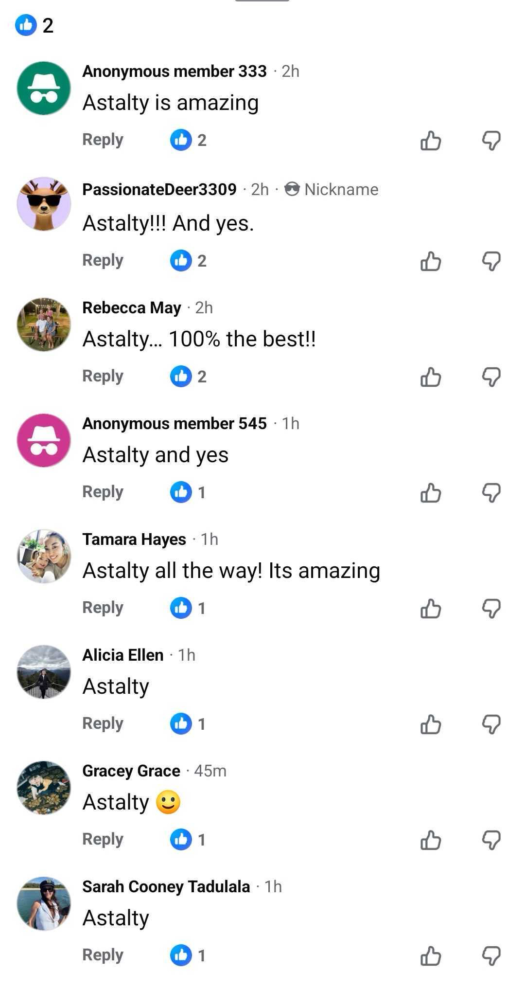 Social media screenshot 8