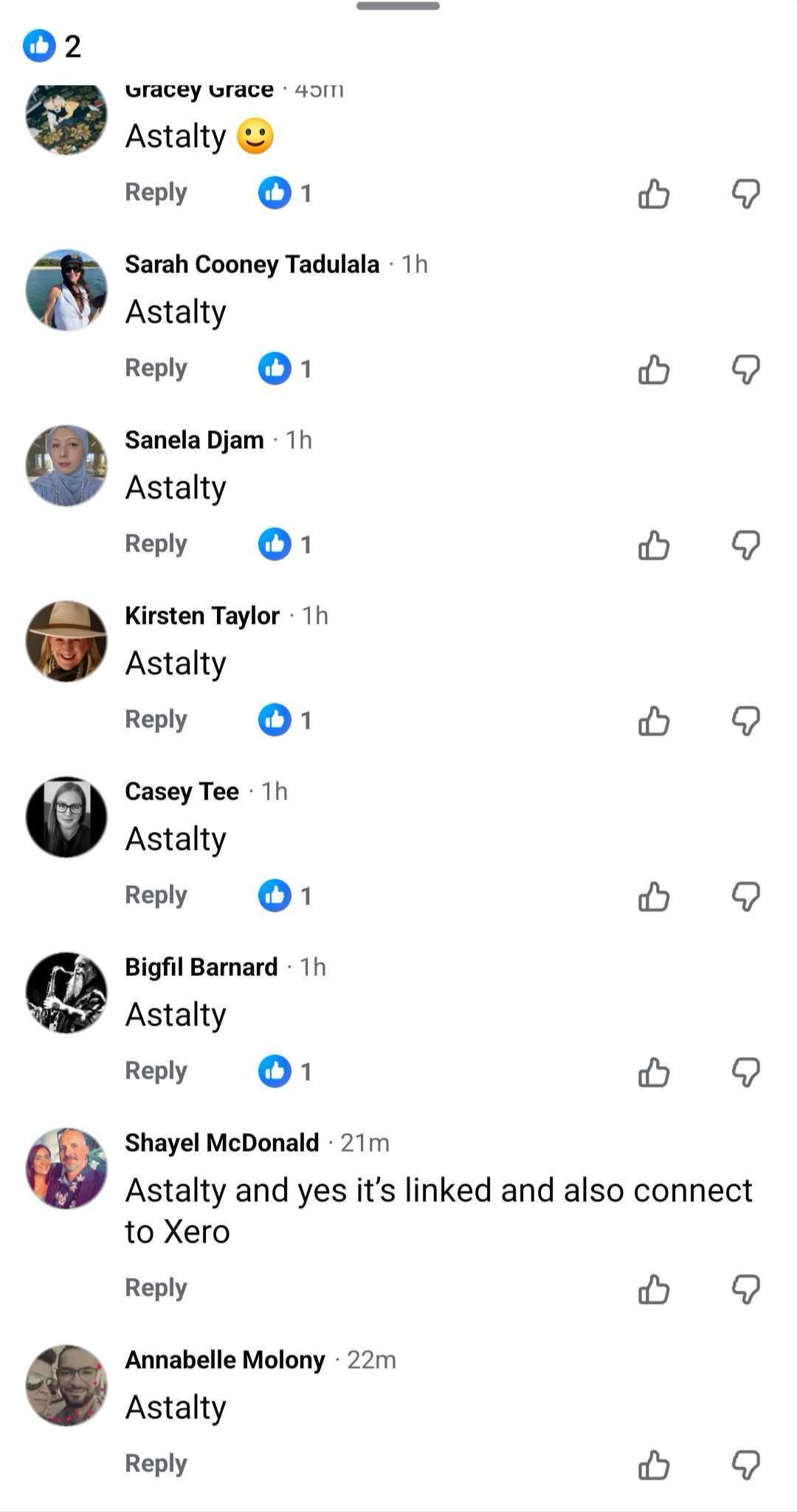 Social media screenshot 9