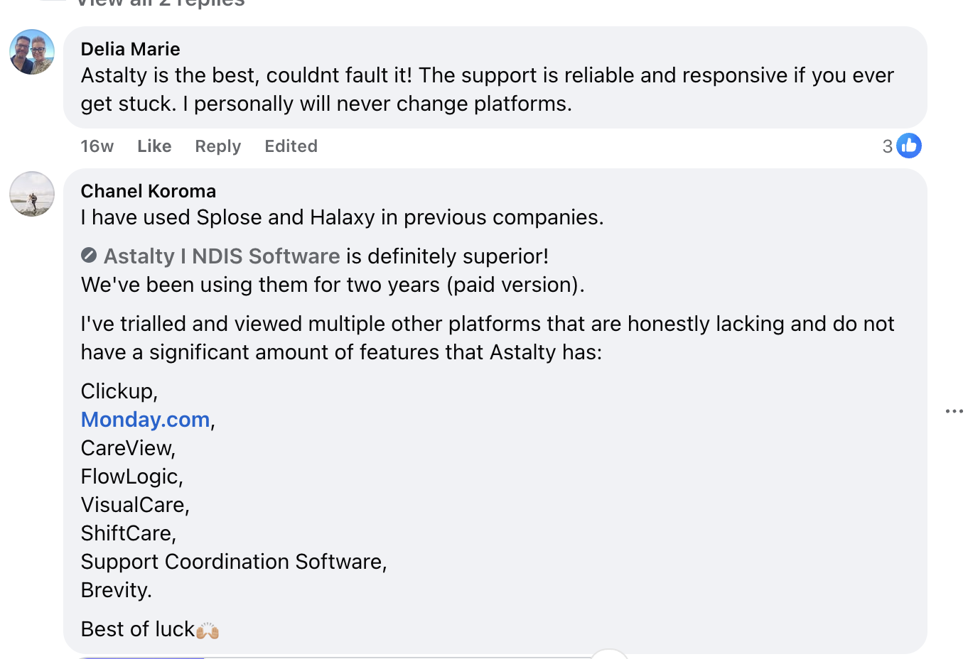 Social media screenshot 11